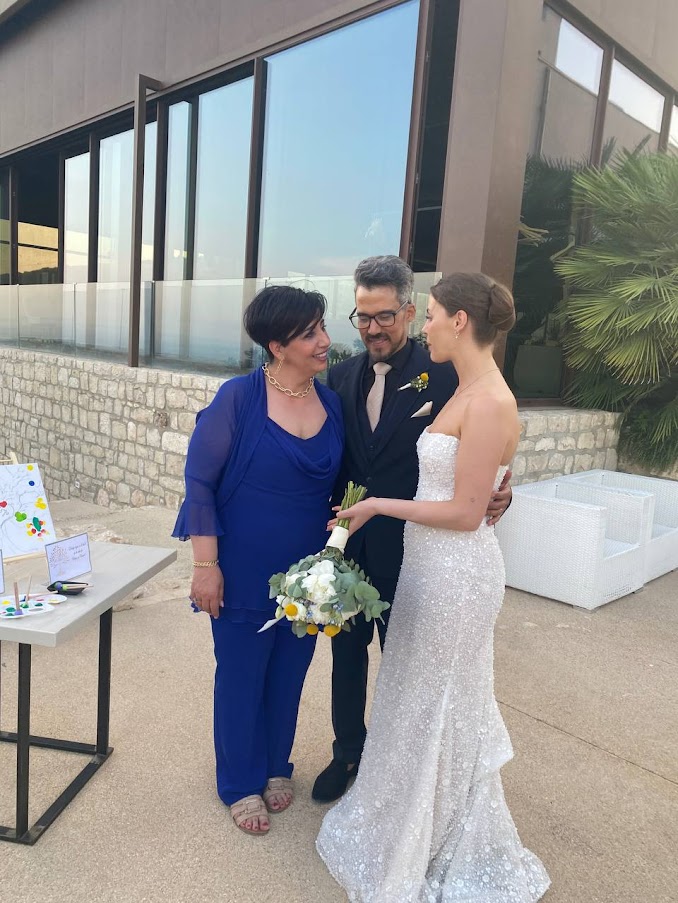 Wedding planner con la sposa il giorno del matrimonio a Ragusa– Sarà Sicilia"